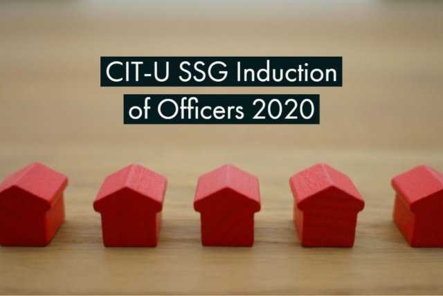 CIT-U SSG Induction of Officers 2020